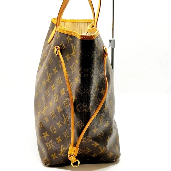 Louis Vuitton LV Tote Bag Neverfull GM Brown Monogram 885-083025 - Picture 4 of 12